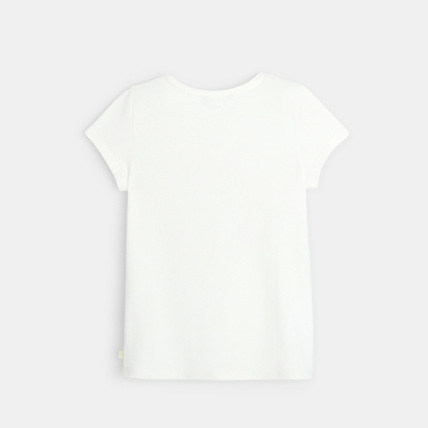 Avis T-shirt à message "Life is Magic" blanc fille OKAIDI 3