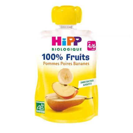Avis Gourde Pommes Poires Bananes - dès 4/6 mois HIPP 1