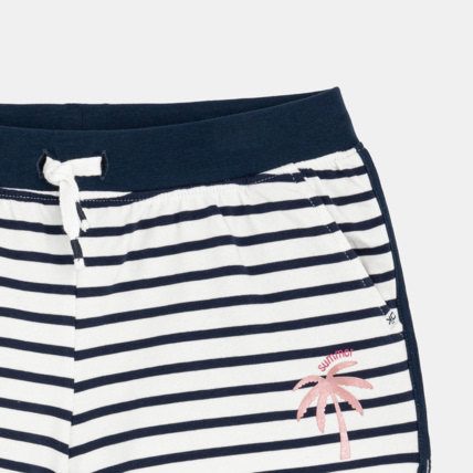 Avis Short en jersey bleu fille OKAIDI 2