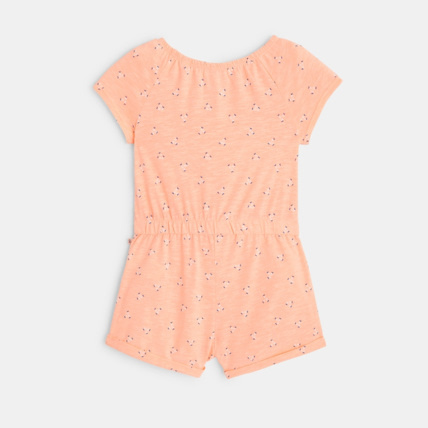 Avis Combishort en jersey imprimé rose fille OKAIDI 3