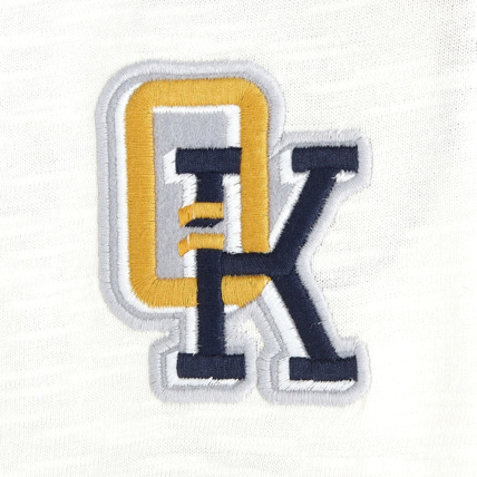 Avis T-shirt avec écusson blanc garçon OKAIDI 3