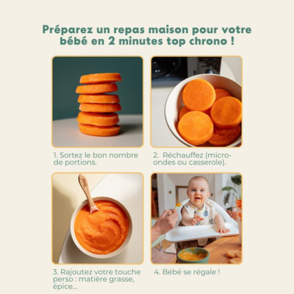 Avis Purées lisses de légumes oranges Yooji 6