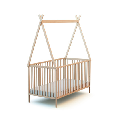 Avis Lit bébé en bois avec tipi Webaby 2