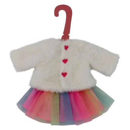 Avis Vetement poupées - Gilet fourrure et jupe tutu CERISE ET CAPUCINE 1