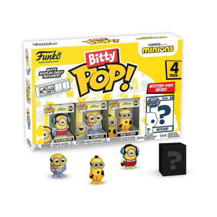 Avis Pack 4 figurines Les Minions Bitty Pop FUNKO 1