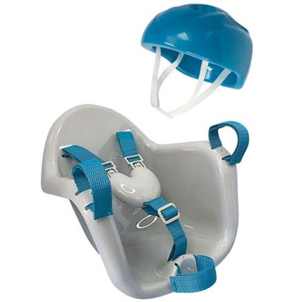 Avis Siège de vélo avec casque pour poupée 45 cm CERISE ET CAPUCINE 1
