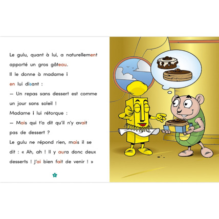 Avis Livre Gâteau surprise + Un invité non désiré - Apprendre à lire avec Les Alphas ÉDITIONS RÉCRÉALIRE 2