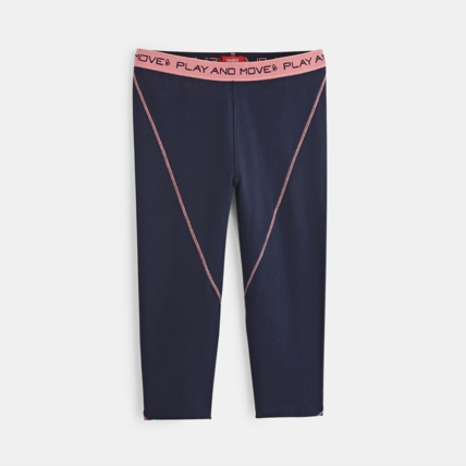 Avis Leggings sport bleu fille OKAIDI 1