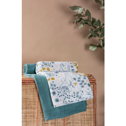 Avis Langes emmaillotage en Coton Bio à motifs Yukari (lot de 2) KADOLIS 3