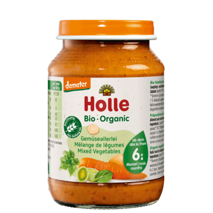 Avis Petit pot Mélange de légumes Holle 1