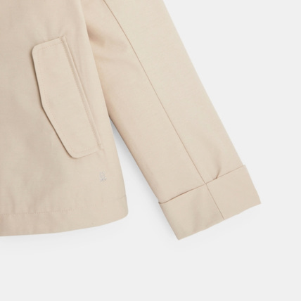 Avis Trench enduit déperlant à capuche amovible beige fille OKAIDI 4