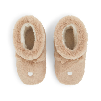 Avis Chaussons soft boa fourrés rennes beige fille OKAIDI 2