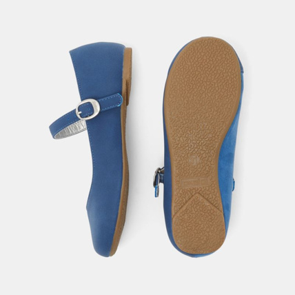 Avis Ballerines couleur bleues fille OKAIDI 3