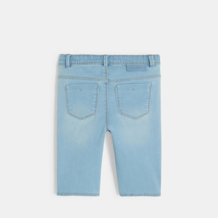 Avis Bermuda en jean bleu fille OKAIDI 4