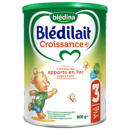 Avis Lait Blédilait Croissance +) 900g Blédina 1