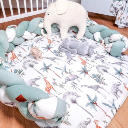 Avis Tapis de parc, tapis d'éveil réversible, Safari Sevira Kids 2