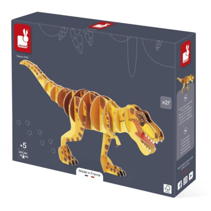 Avis Puzzle en volume Dino : le T-Rex 27 pcs JANOD 1