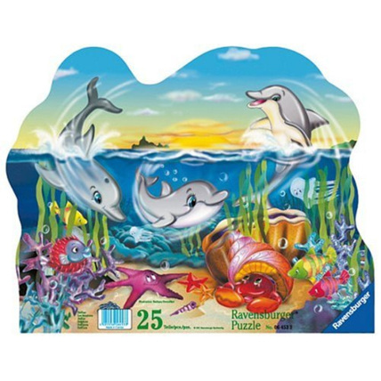 Avis Puzzle - Les Dauphins - 25 pièces RAVENSBURGER 1