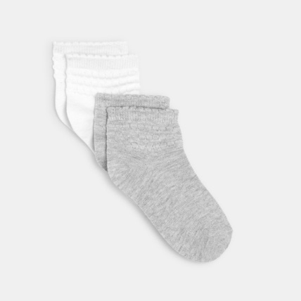 Avis Socquettes fantaisie (lot de 2) gris fille OKAIDI 1