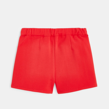 Avis Short uni et nœud papillon rouge fille OKAIDI 4