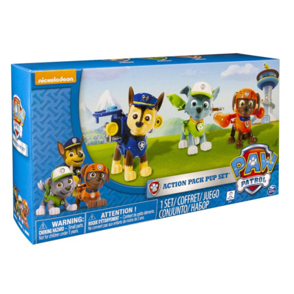 Avis Coffret de trois figurines au sac à dos transformable Paw Patrol SPIN MASTER 1