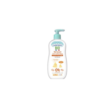 Avis Gel Lavant 2 en 1 ultra doux à l'extrait d'abricot Bio CARRYBOO 1