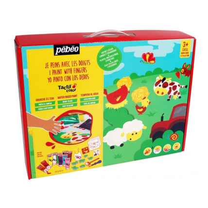 Avis Coffret atelier Je peins avec les doigts Pébéo 1