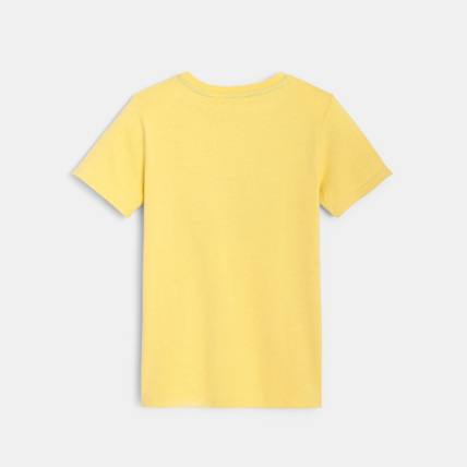 Avis T-shirt à motif animalier jaune garçon OKAIDI 4