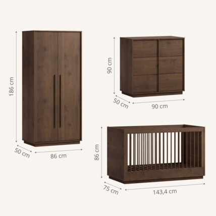 Avis Chambre bébé évolutive 3 éléments Noma Petite Amélie 2