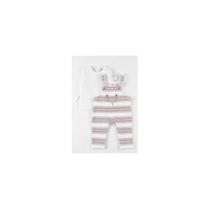 Avis Set salopette rayée NOUKIE'S 1