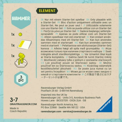 Avis GraviTrax Junior Element My Hammer - de 3 ans RAVENSBURGER 2