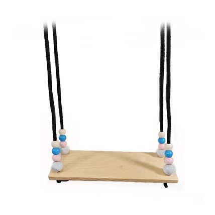 Avis Balançoire enfant en bois naturel HESS 1