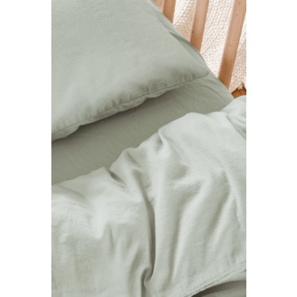 Avis Housse de Couette bébé Satin de Coton Bio lavé KADOLIS 4