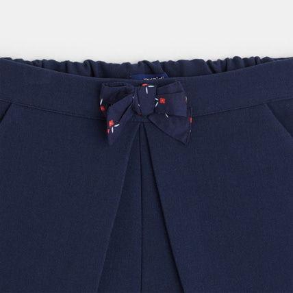 Avis Short chic avec nœud papillon bleu fille OKAIDI 3