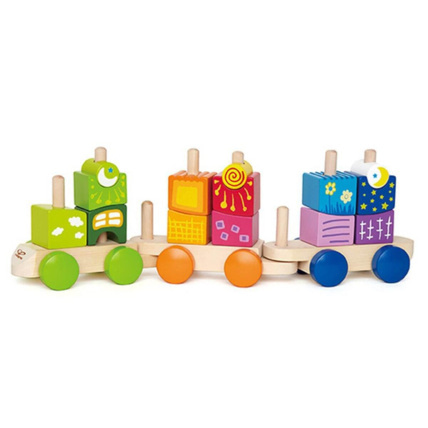 Avis Train en bois fantaisie HAPE 1