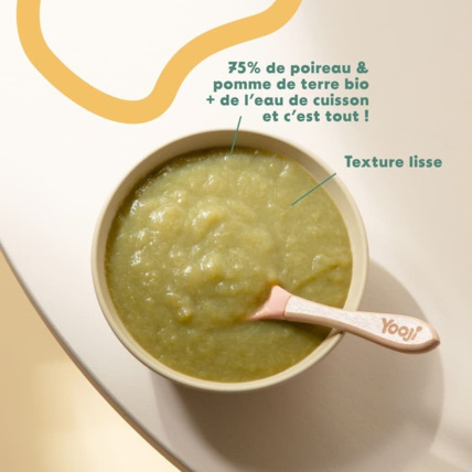 Avis Purée lisse de Poireau bio Yooji 2