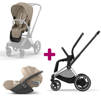 Avis Poussette Duo ePriam + siège Cozy + coque Cloud T i-size Cozy CYBEX 1