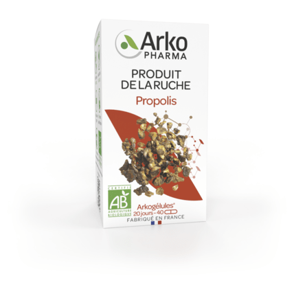 Avis Boite de 40 gélules propolis bio Arkogelules ARKOPHARMA 1
