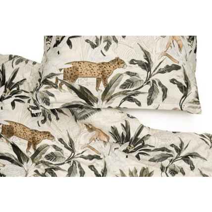 Avis Housse de couette en satin de coton - Jungle Mon Lit Cabane 4