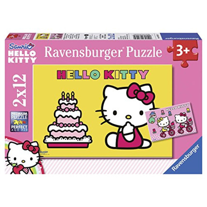 Avis Puzzle - Hello Kitty - 2x12 pièces RAVENSBURGER 1