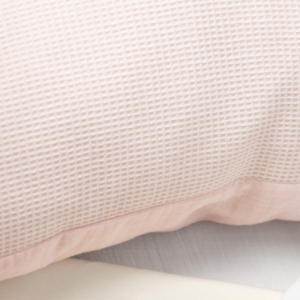 Avis Taie d'oreiller unie en coton nid d'abeille Sevira Kids 6