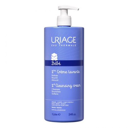 Avis Première crème lavante visage, corps, cuir chevelu Uriage 1