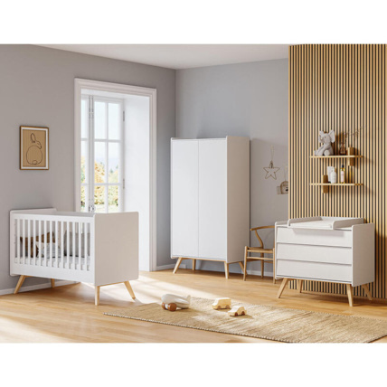 Avis Chambre Trio Lit Commode Armoire 2 Portes Vintage VOX 1