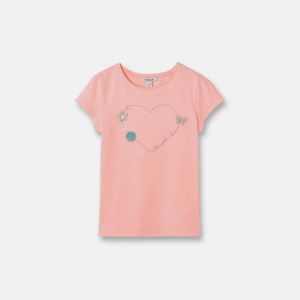 Avis T-shirt personnalisable rose fille OKAIDI 3