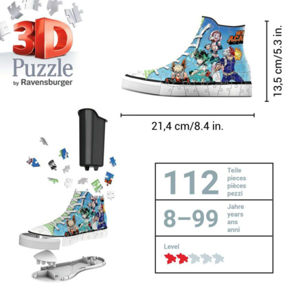 Avis Puzzle Sneaker - My Hero Academia - de 8 ans RAVENSBURGER 5