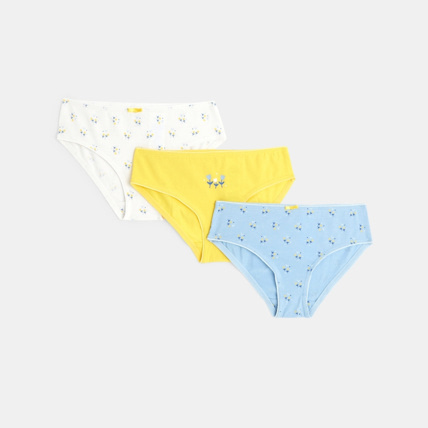Avis Culottes fantaisie (lot de 3) bleu fille OKAIDI 1