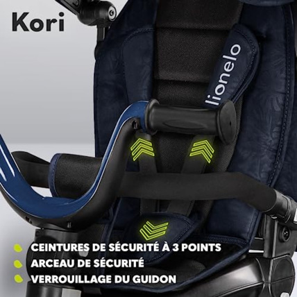 Avis Tricycle Kori 2en1 évolutif LIONELO 3
