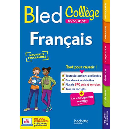 Avis Bled Collège Français Hachette Éducation 1
