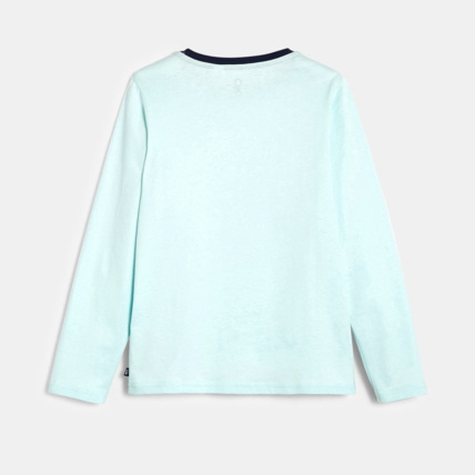 Avis T-shirt sequins magiques Dream dino turquoise garçon OKAIDI 2