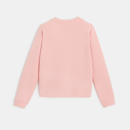 Avis Sweat zippé à pois irisés rose fille OKAIDI 3